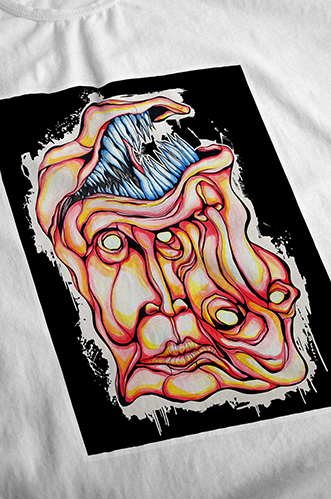 image of product angry mouth design