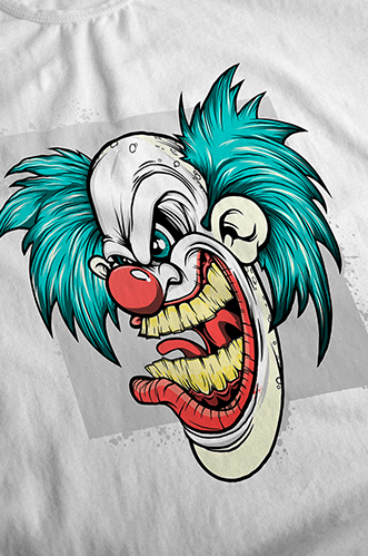 image of product the laughing clown design